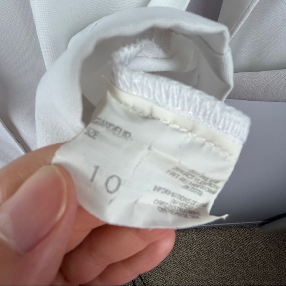 Vintage Tradition Classic White Blazer Jacket Retro Size 10 - Picture 11 of 14